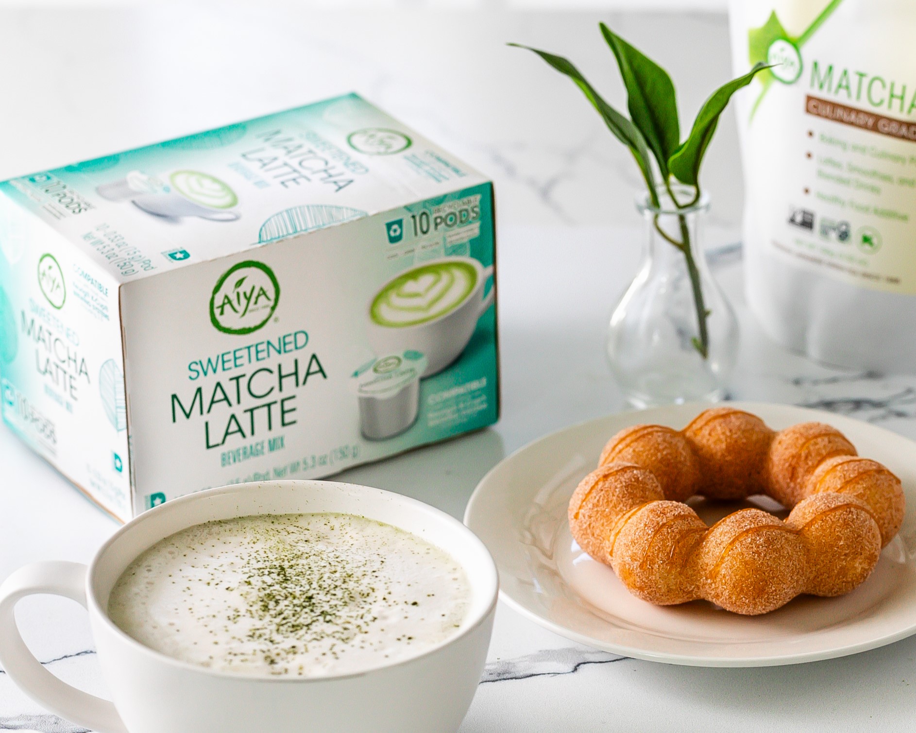 Sweetened Matcha Latte Pods