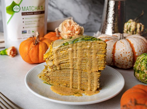 Halloween-Matcha-Mille-Crepe